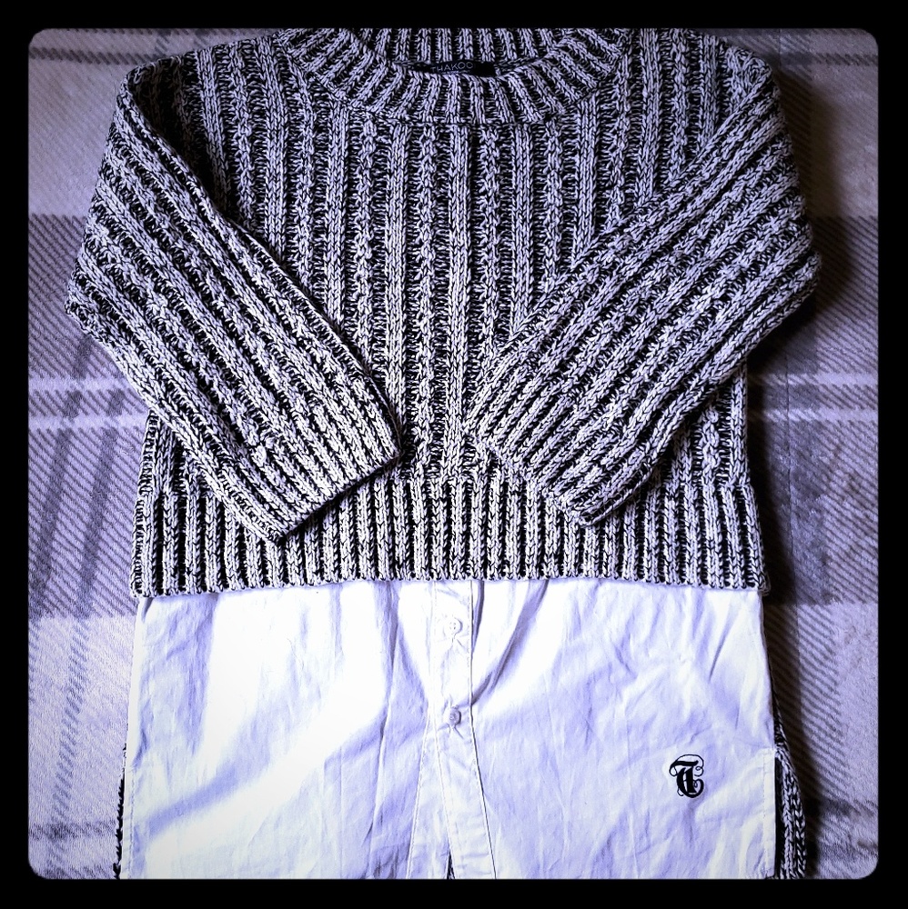🦋Thakoon🦋 Knitted Sweater-Shirt  (Sz: XS)